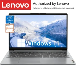 Lenovo Ideapad 1i 15.6" Business Laptop, Intel Celeron N4500,  1-Year Office 365
