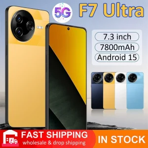 F7 Ultra 2025, 4G/5G Dual SIM, Android 15, 22GB+2TB, 7800mAh